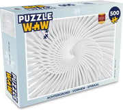 Puzzel Achtergrond - Vormen - Spiraal - Legpuzzel - Puzzel 500 stukjes