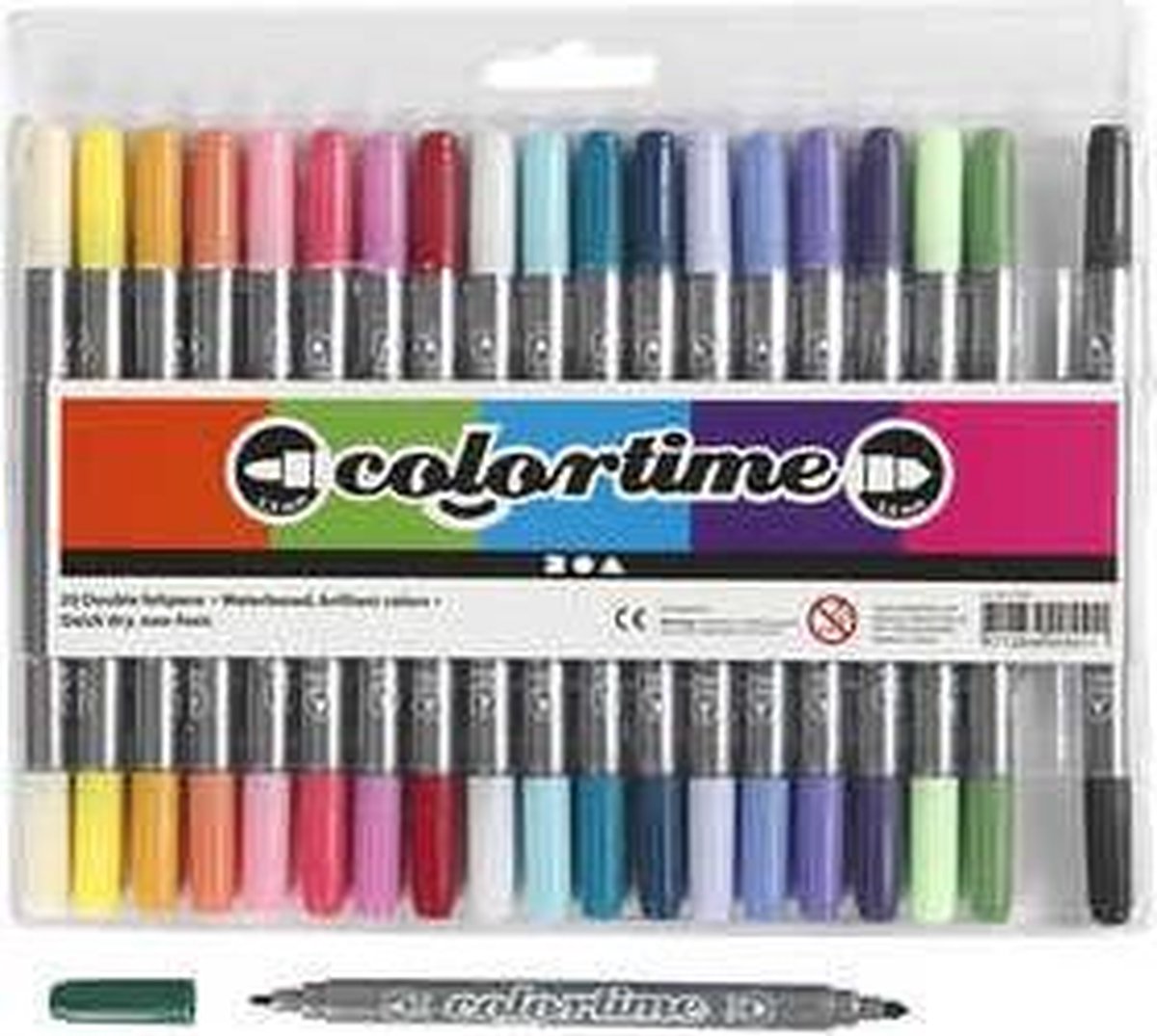 Colortime dubbelstift