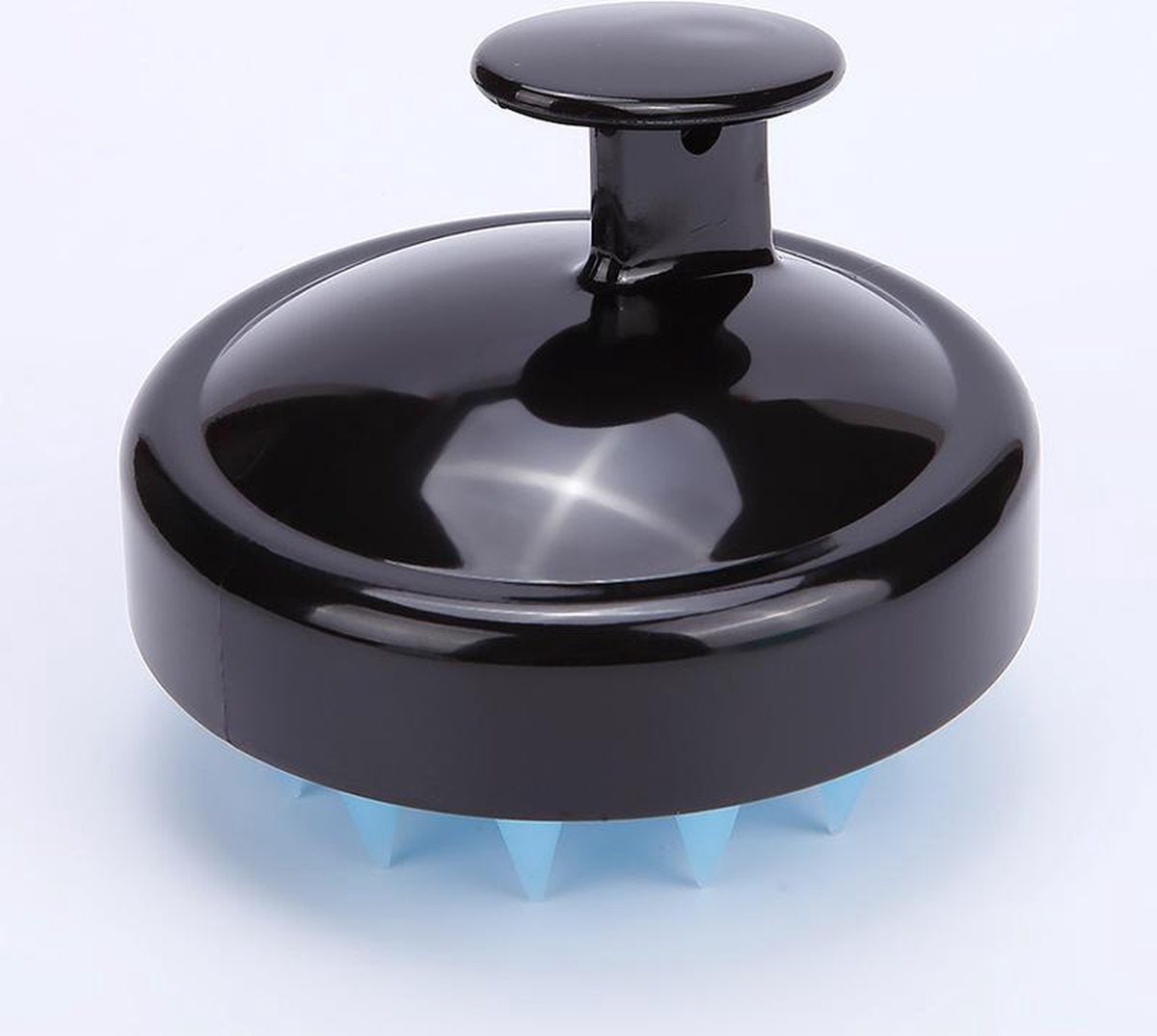 TrendZ Siliconen haarborstel | Haargroei stimulatie | Diepe reiniging hoofdhuid | Scalp Massager | Massage Borstel | Shampoo Borstel | Anti roos | Zwart