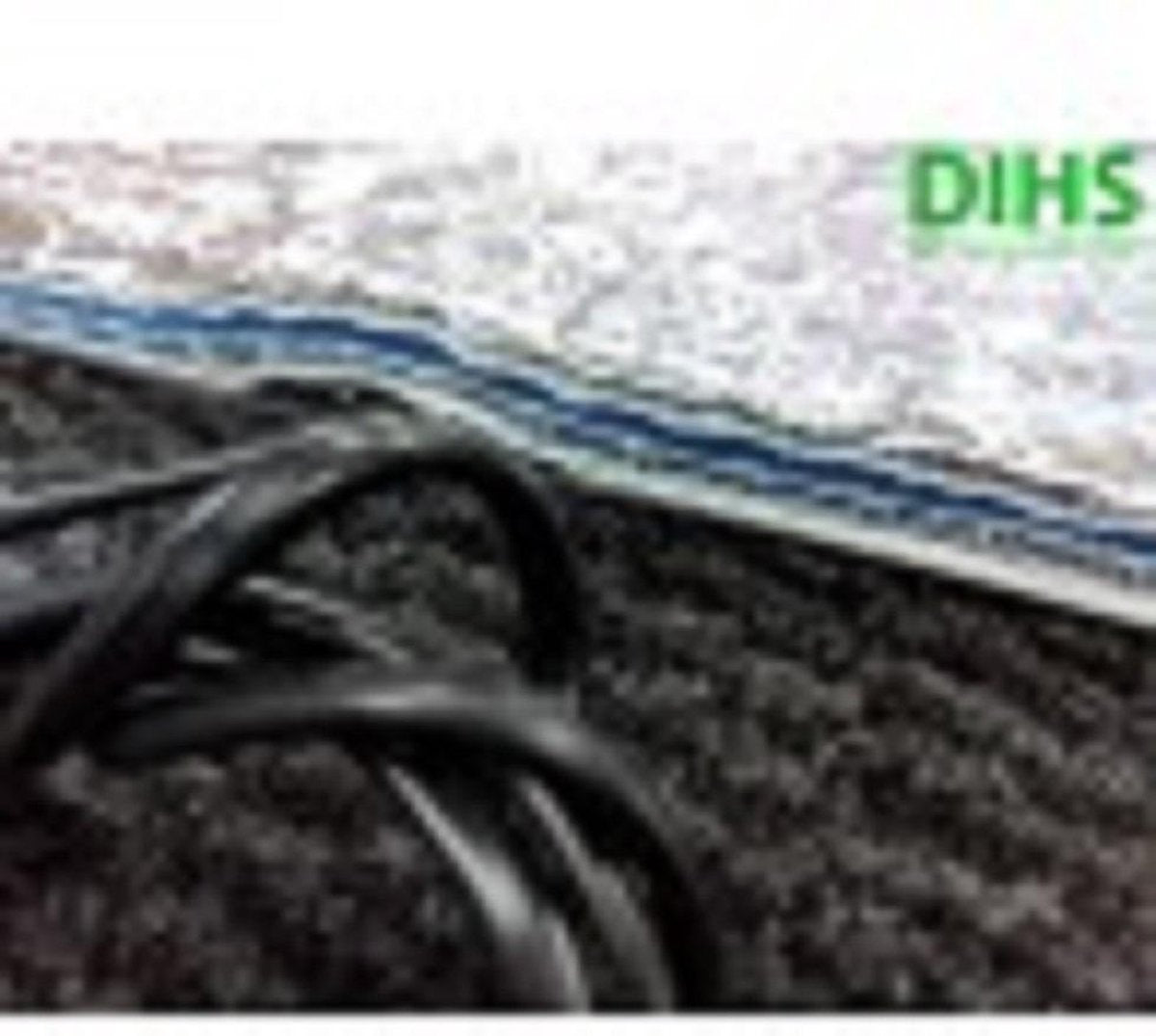 DIHS mirrorheater 14cm x 48cm 230Vac 12W met high tech isolatie 10mm