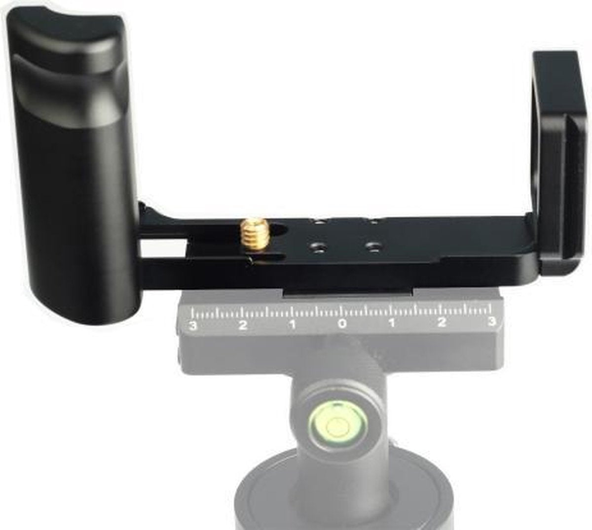 1/4 inch Verticale Shoot Quick Release L Plate Bracket Base Holder voor Sony RX100II / RX100III / RX100V / M6 (Zwart)