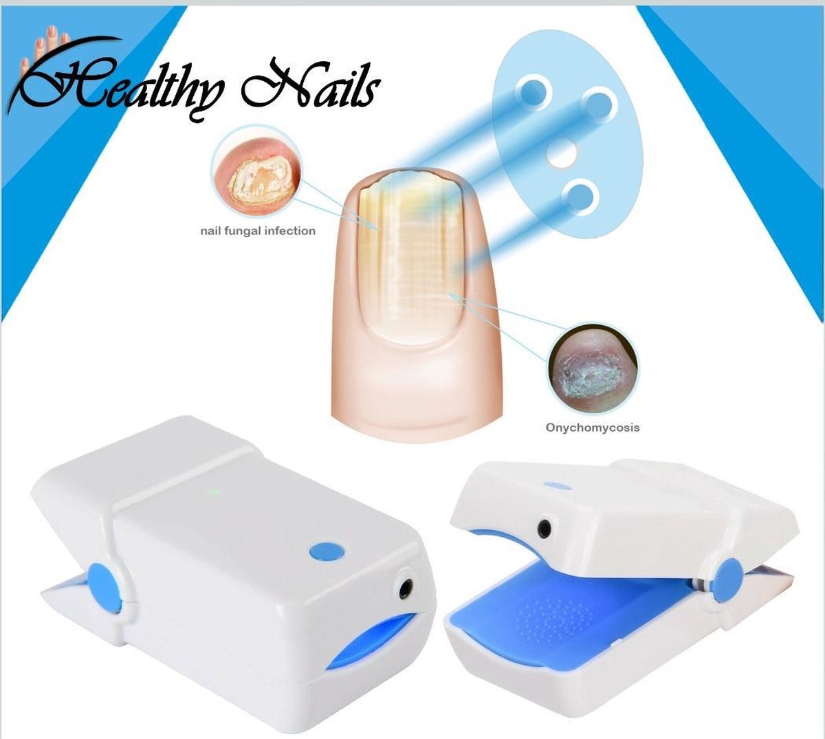 Healthy Nails | Anti Kalknagel Laser | Anti Schimmelnagel Laserapparaat |Kalknagels Laserapparaat |Kalknagel Behandeling|  Nail Cleaning Laser Device | Anti Schimmelnagel Laserapparaat | Kalknagel Zelf-Laserapparaat