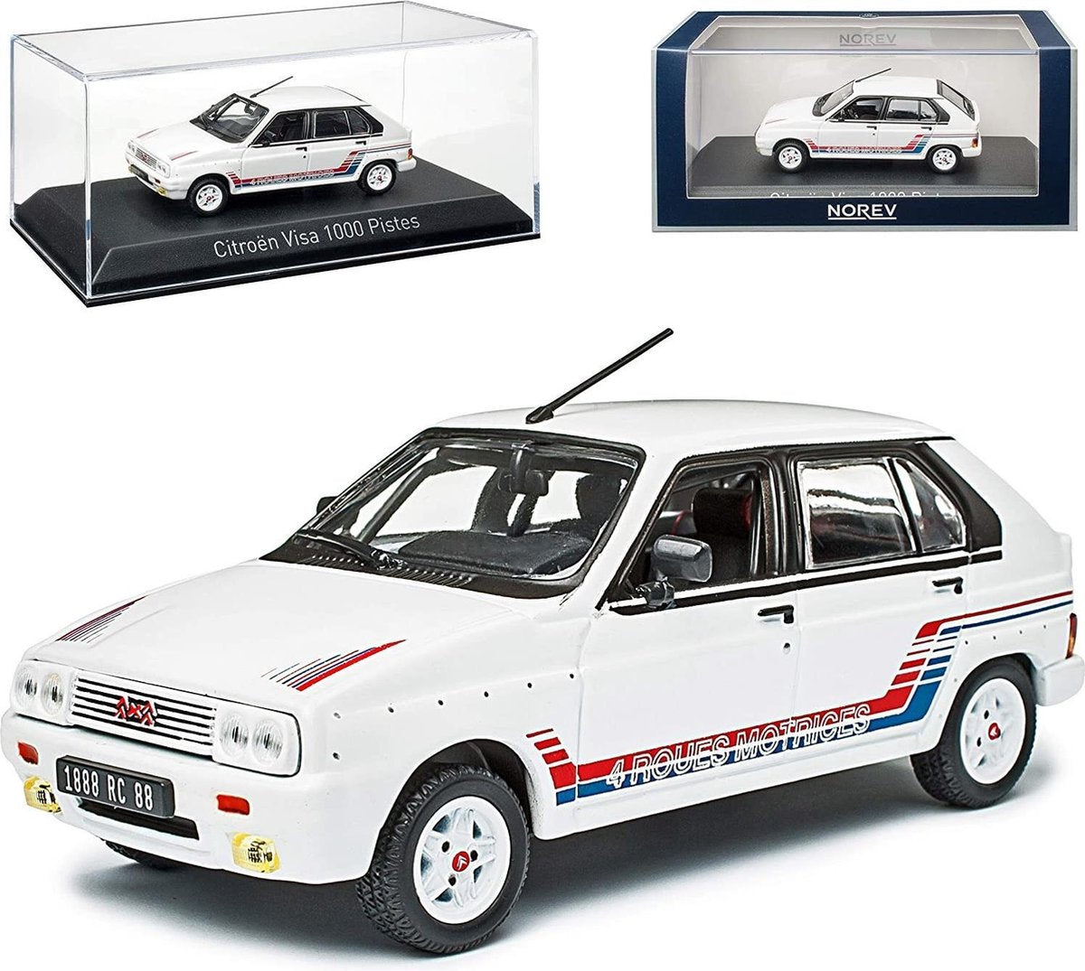 Citroën Visa 1000 Pistes 1983 - 1:43 - Norev