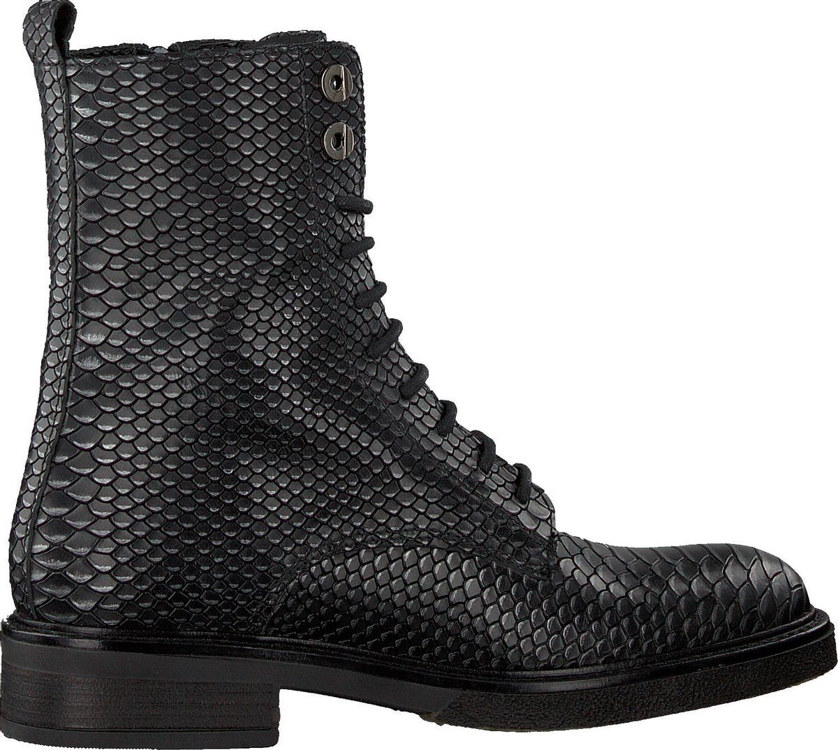Verton 3222 Veterboots - Laarzen Met Veters - Dames - Zwart - Maat 41