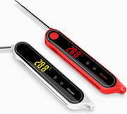 BBQ thermometer - Keuken thermometer - Digitaal - ROOD - Draadloos - Vlees - Vis - Vloeistof