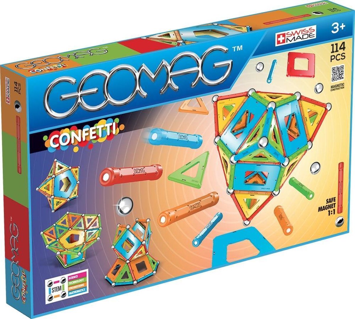 Geomag Confetti 114 delig