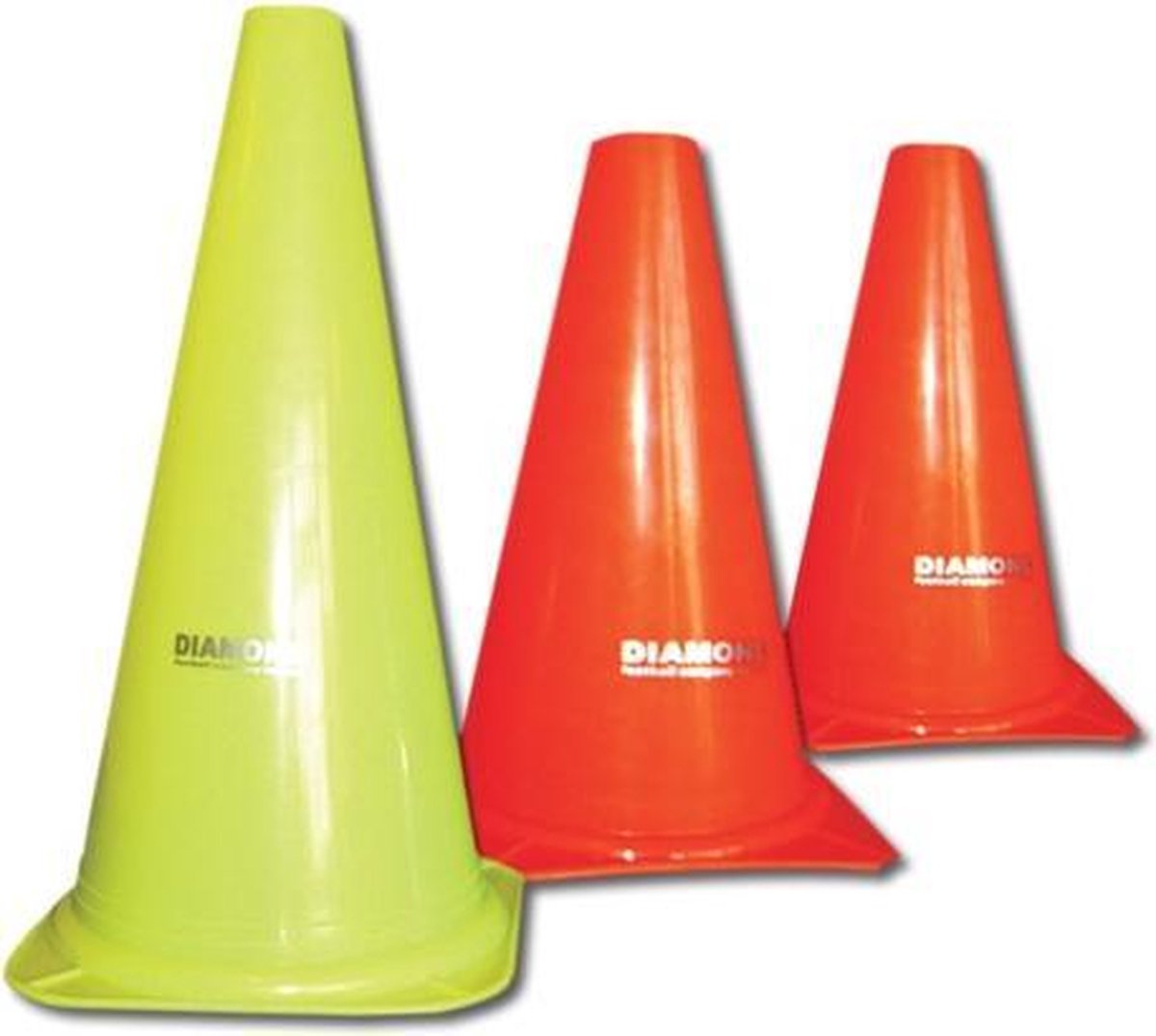 Voetbal / Sport training Pion 39 cm - Pion - Oranje - Kunststof