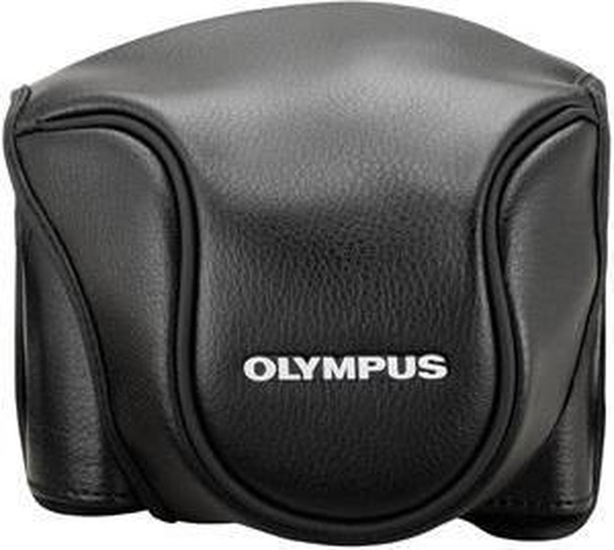 Olympus CSCH-118 - lederen tas voor Stylus 1 - Zwart