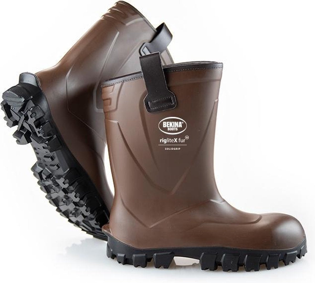 Bekina laars RigliteX -GEVOERD- bruin (S5)