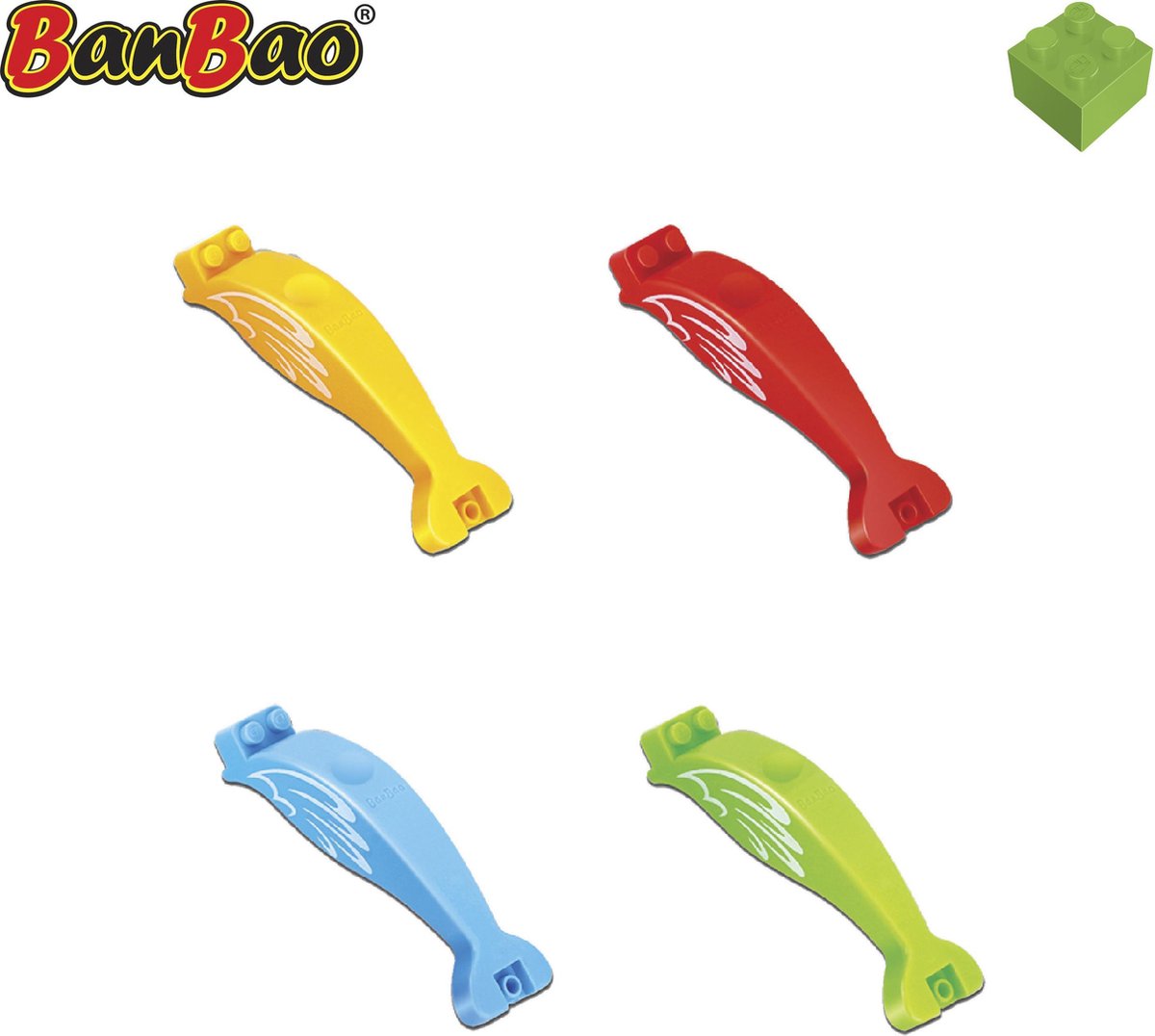 BanBao Bouw Onderdelen Block Mover - 8057