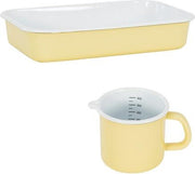 Set van 1 Ovenschaal met 1 Maatbeker
