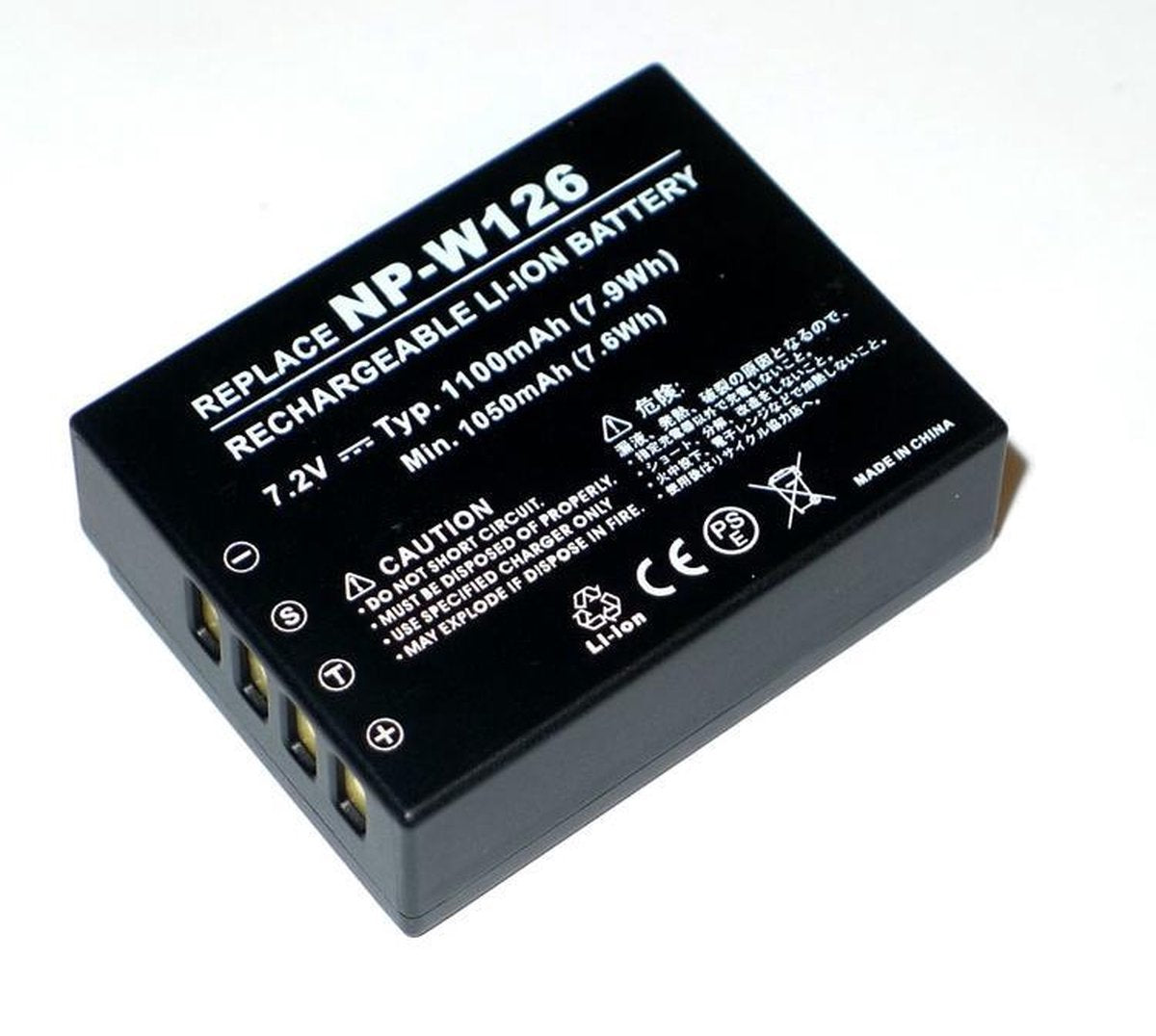 Dörr NP-W126 oplaadbare batterij/accu Lithium-Ion (Li-Ion) 1100 mAh 7