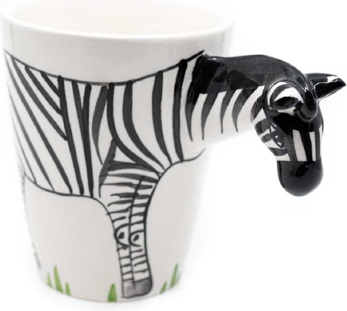 Beker Handgeschilderd Zebra