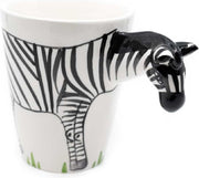 Beker Handgeschilderd Zebra