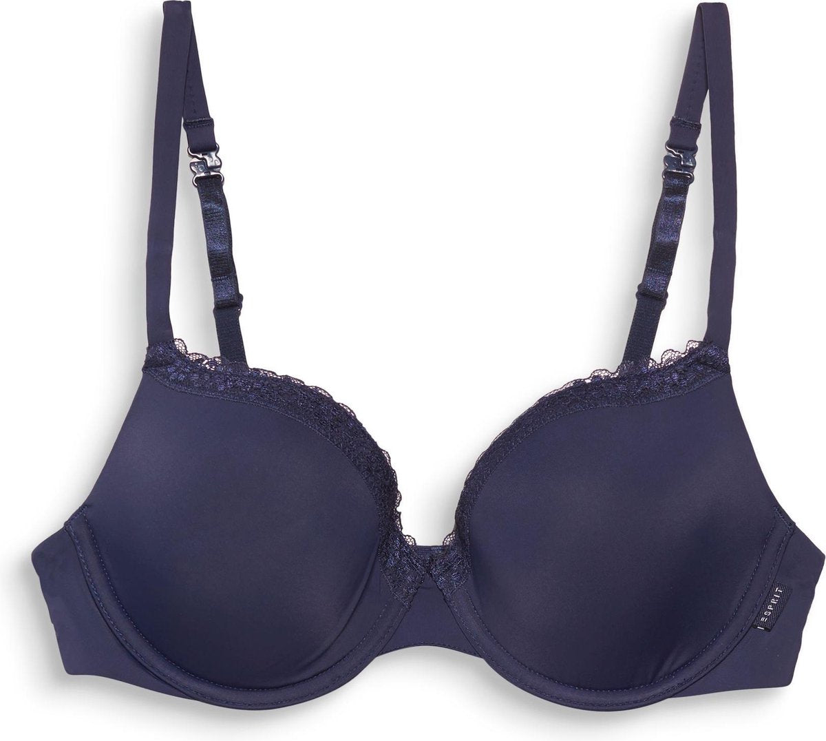 Esprit gewatteerde Beugelbeha - blauw - maat 75B