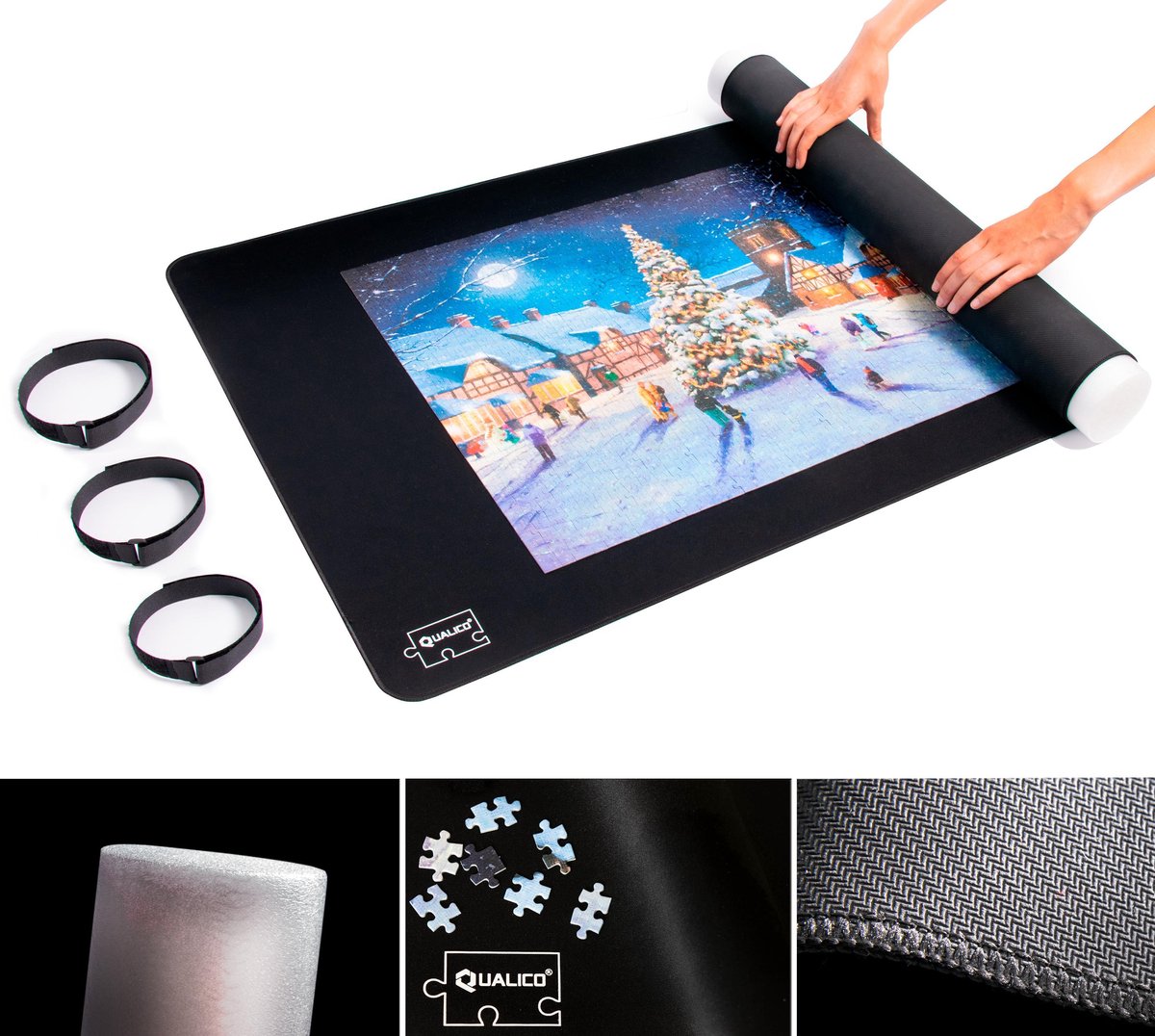 Luxe Antislip Puzzelmat met Foamtube voor Legpuzzels 500