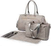 MISS LULU FASHION VERZORGINGSTAS - LUIERTAS SET (LT6638 L GY)