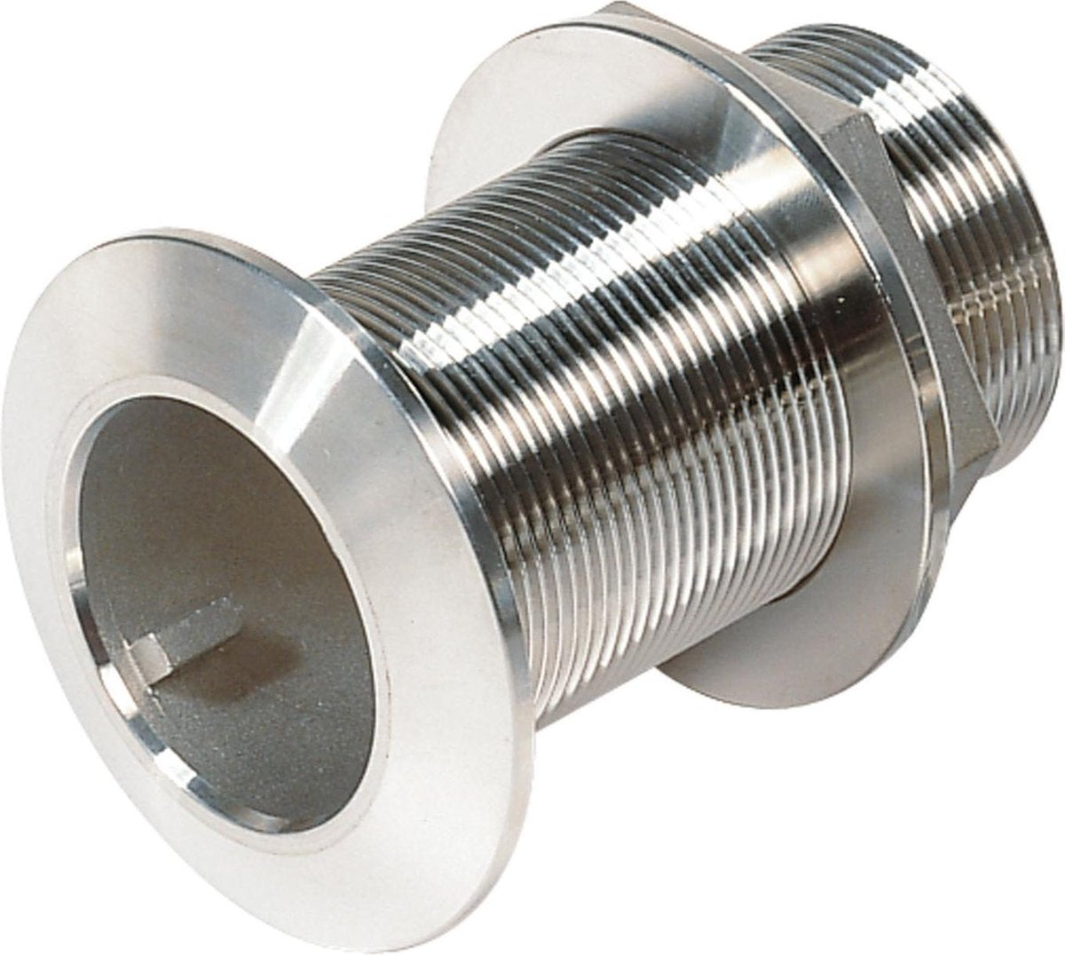 VETUS afgeschuinde RVS Huiddoorvoer  ½" x 60 mm