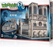 Wrebbit Notre-Dame de Paris - 3D puzzel - 830 stuks