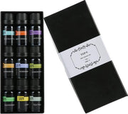 Gift Box Etherische Olie - Aromatherapie – Geurolie voor Aroma Diffuser – 100% Natuurlijke Essentiële Olie Set – TOP 9