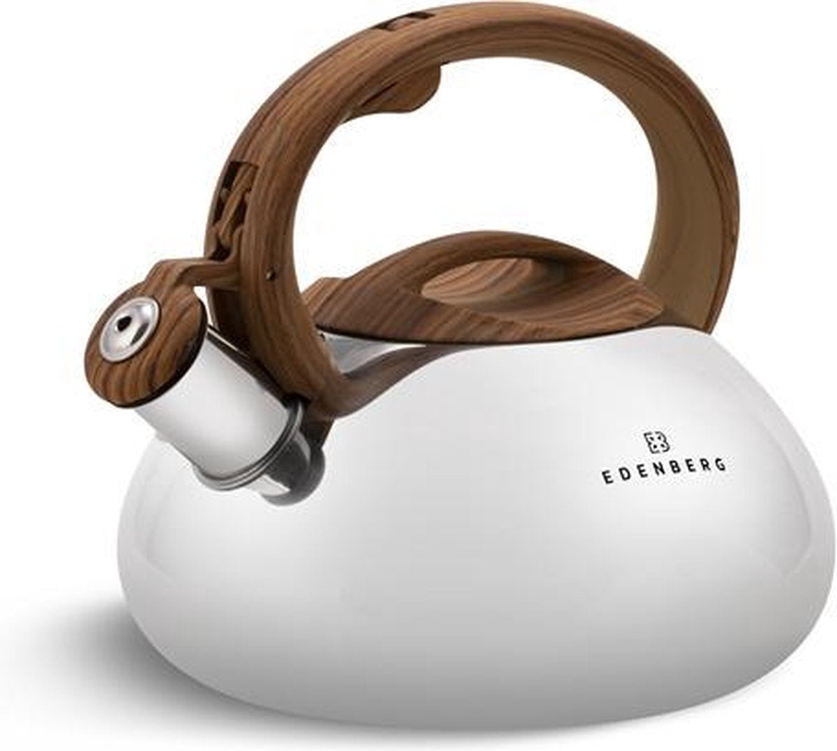 Edënbërg Classic Line - RVS Fluitketel - 3.0 liter