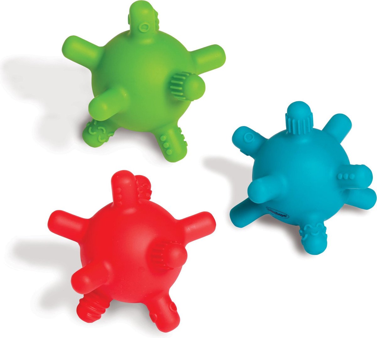 Edushape Gummybal Bijtfiguurtjes - 3 stuks