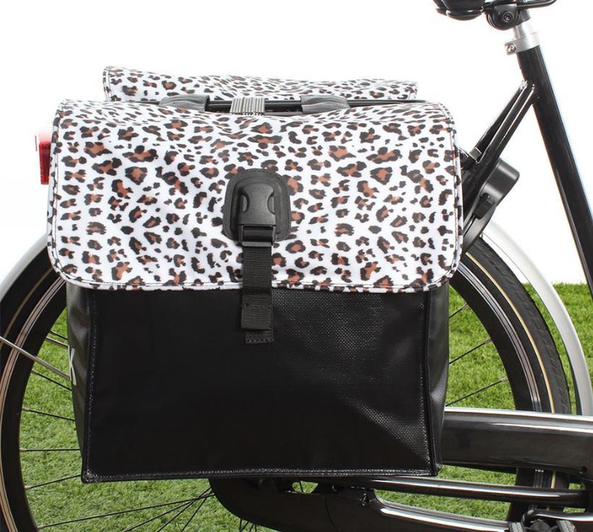 Beck Small Leopard Panther Dubbele Fietstas 35 Liter