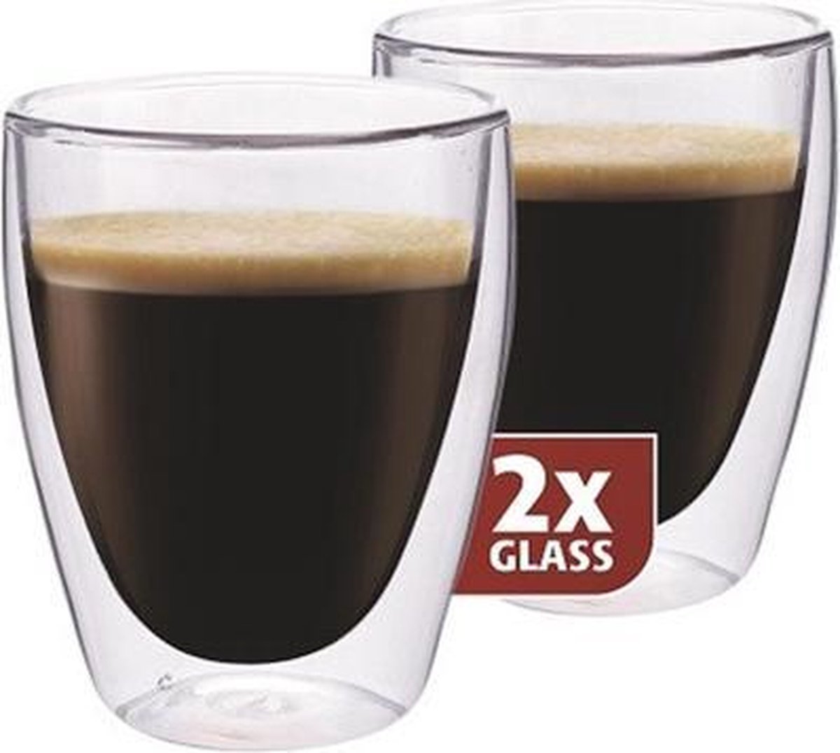 Koffieglazen Dubbelwandig