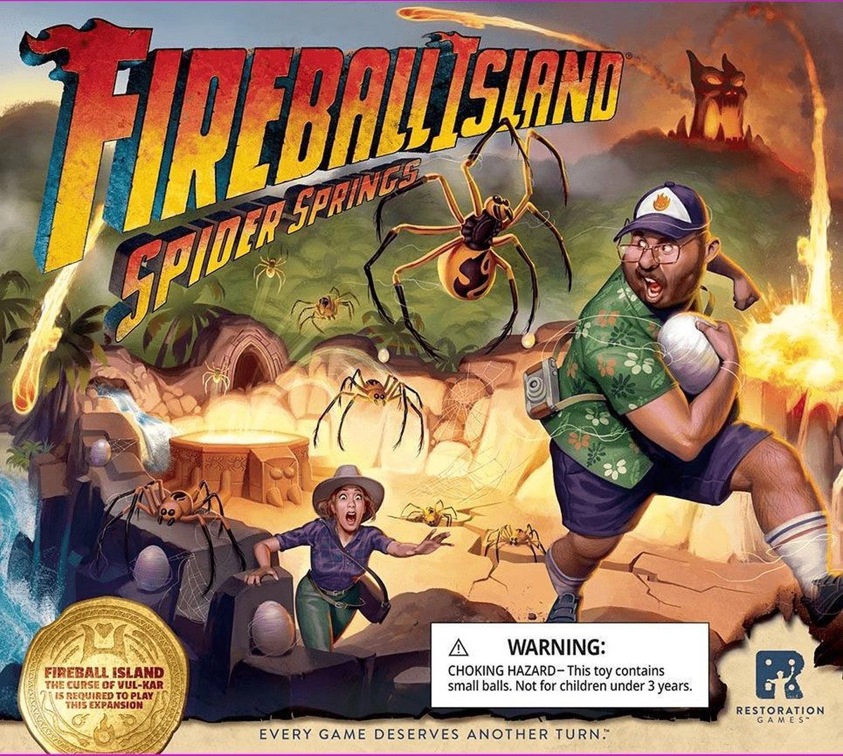 Fireball Island Spider Springs - EN