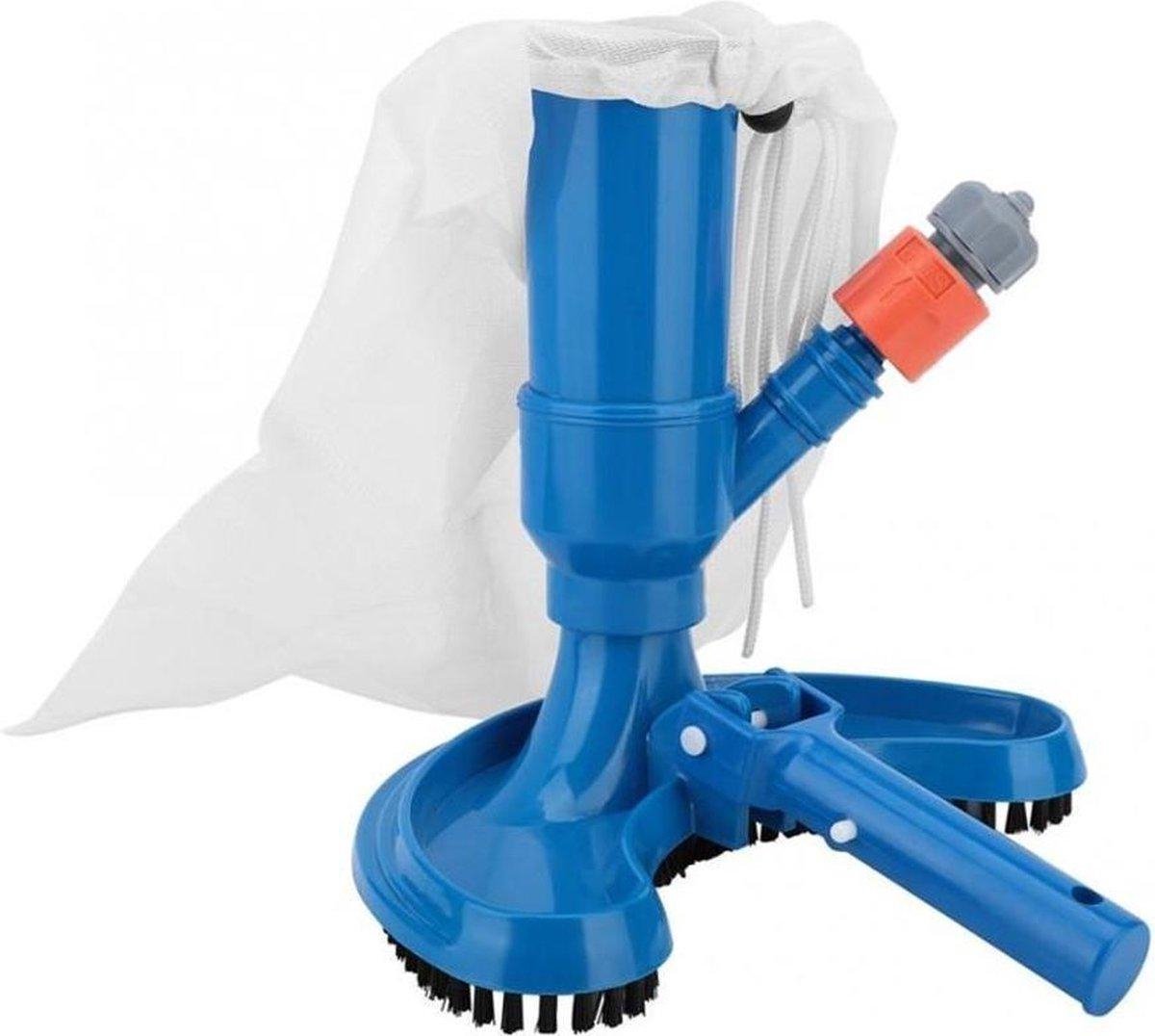 Apeiron Zwembad Stofzuiger - Bodemzuiger Zwembad - Zwembad Onderhoud - Zwembadreiniger - Blauw