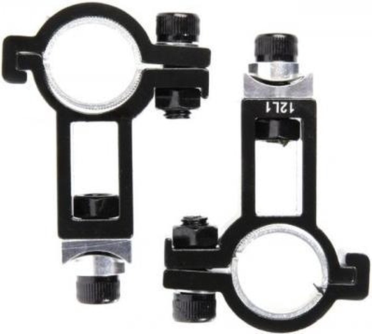 Tranzx opzetstuur bevestigingset voor 25.4 tot 31.8 mm 2614513