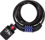 M-wave Kabelslot Cijfer 1800 X 10 Mm Zwart
