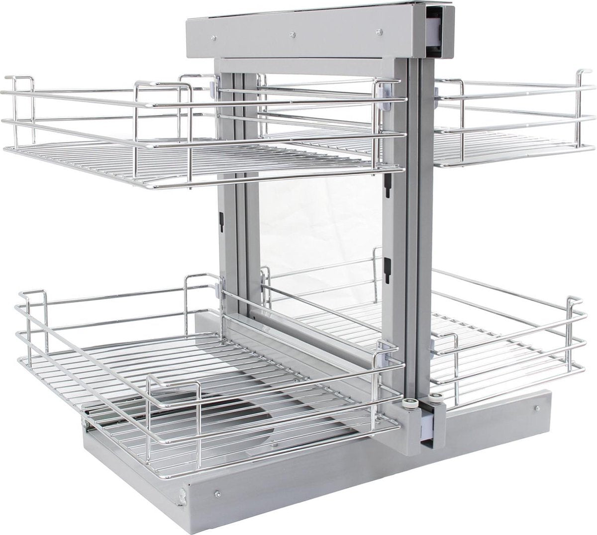 KuKoo Magic Corner Keukenlade organiser - Schuiflade - uittrekbare keukenkast lades - linkshandig