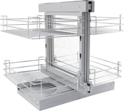 KuKoo Magic Corner Keukenlade organiser - Schuiflade - uittrekbare keukenkast lades - linkshandig