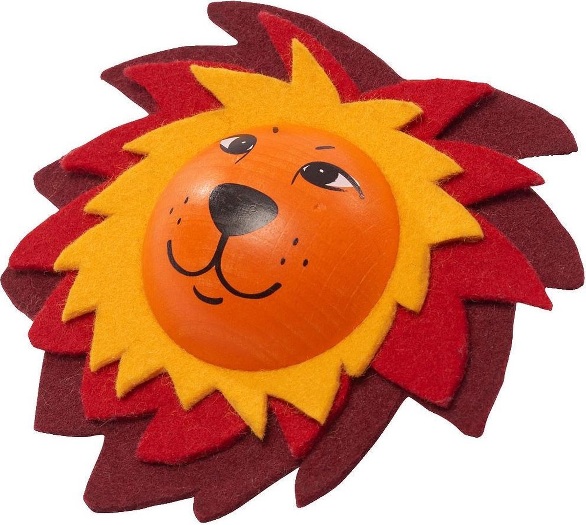 Glückskäfer Tol Leeuw 10 Cm Hout Multicolor