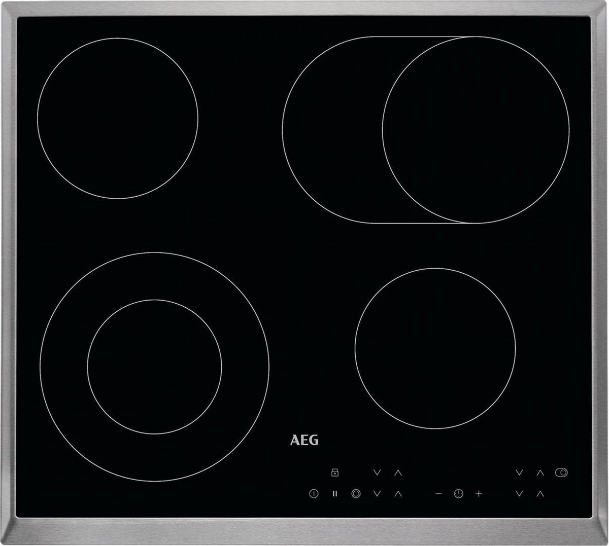 AEG HK634060XB - Keramische Kookplaat - Inbouw