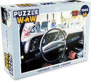 Puzzel Chevrolet - Stuur - Camaro - Legpuzzel - Puzzel 1000 stukjes volwassenen
