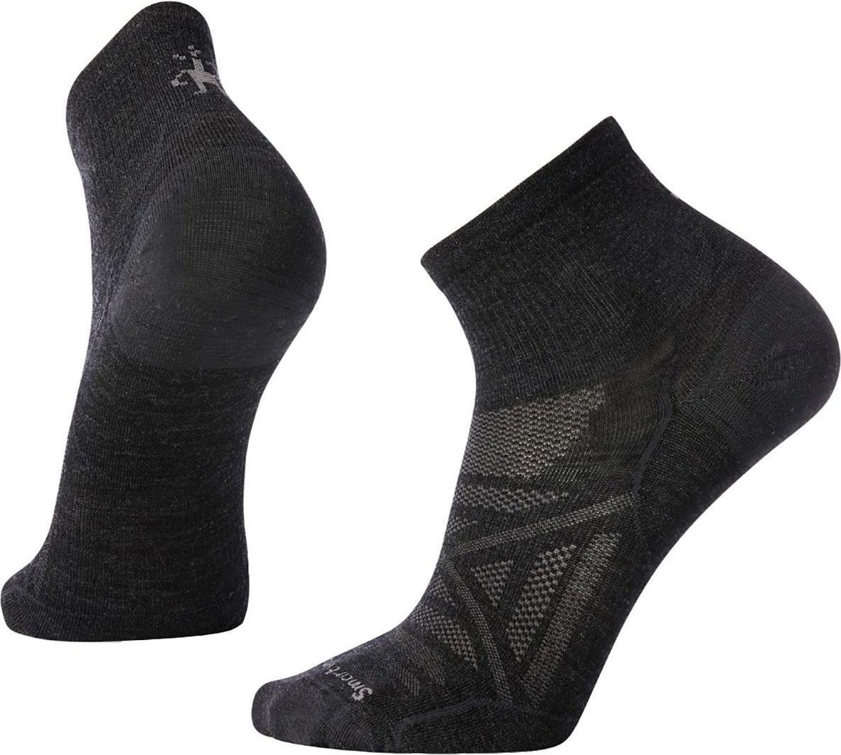 Smartwool Phd outdoor - Utra lite mini charcoal - Maat 46/49