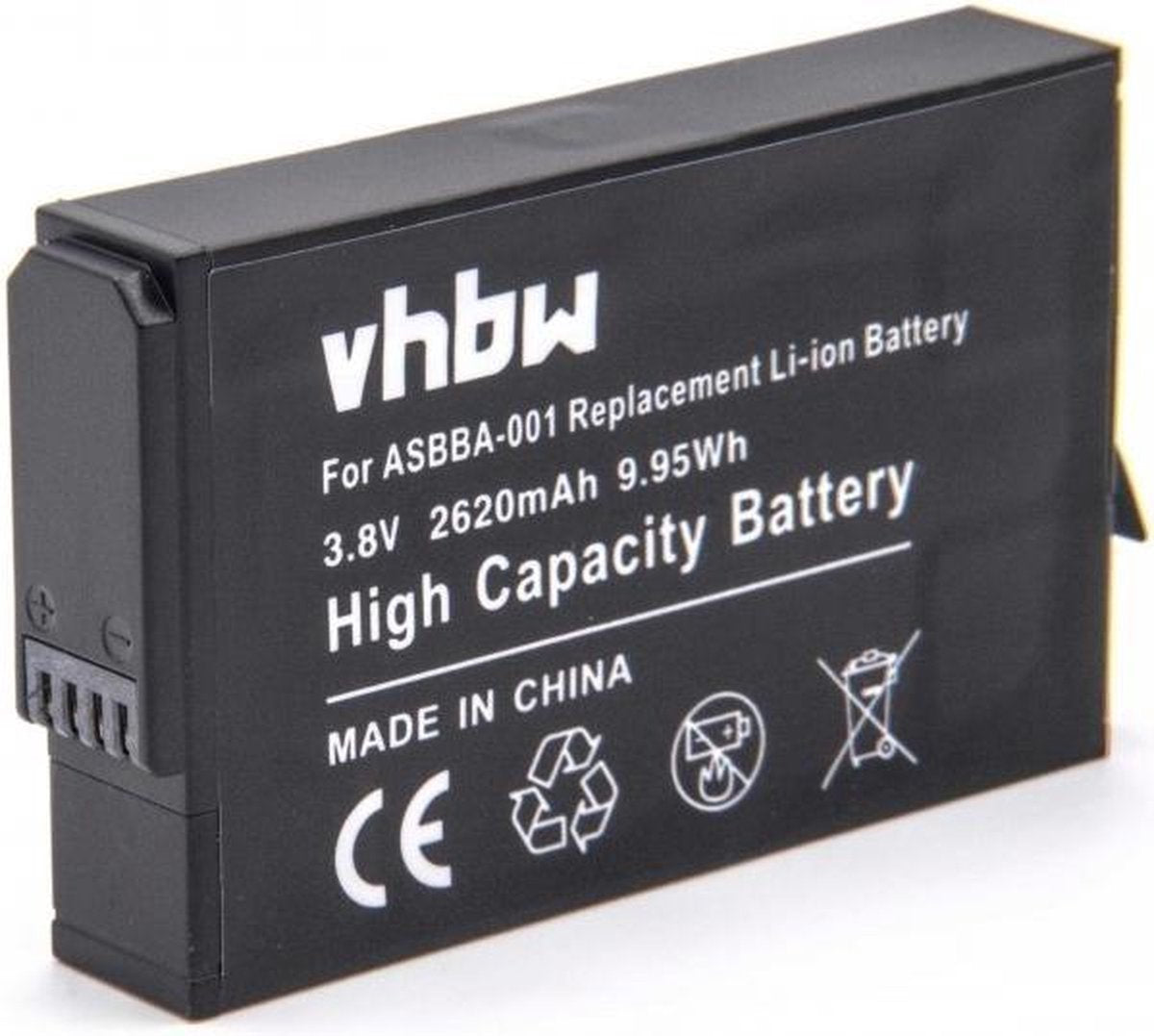 VHBW Camera accu compatibel met GoPro Fusion / 2620 mAh