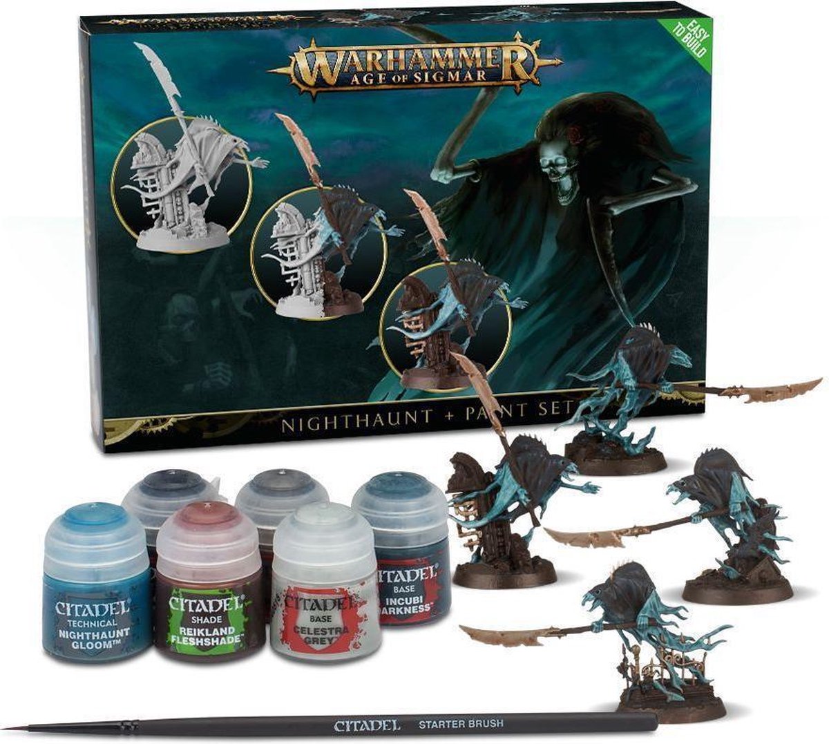Warhammer age of sigmar Nighthaunt + paint set