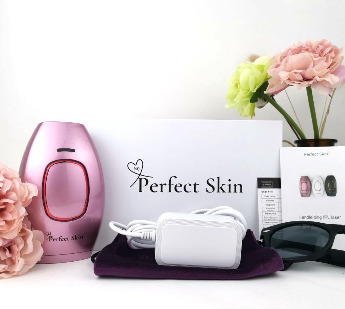 IPL Ontharingsapparaat - Lichtontharing - Hair Removal - Haar Verwijderaar - Ontharingslaser - |Epilator - 300.000 flitsen