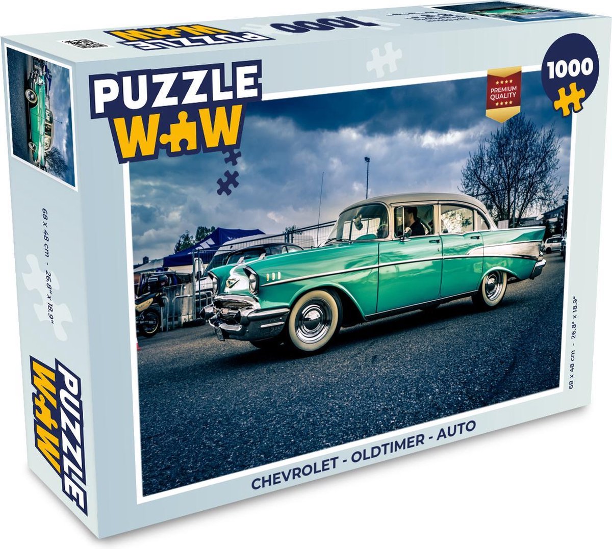Puzzel Chevrolet - Oldtimer - Auto - Legpuzzel - Puzzel 1000 stukjes volwassenen