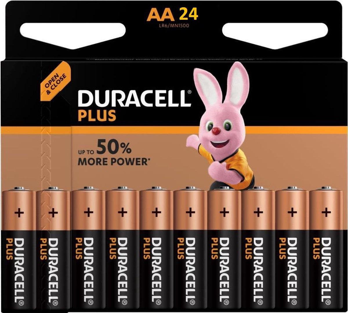 Duracell Plus Power AA batterij (penlite)  LR06 Box Alkaline 1.5 V - 24 stuks