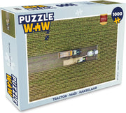 Puzzel Tractor - Maïs - Hakselaar - Legpuzzel - Puzzel 1000 stukjes volwassenen