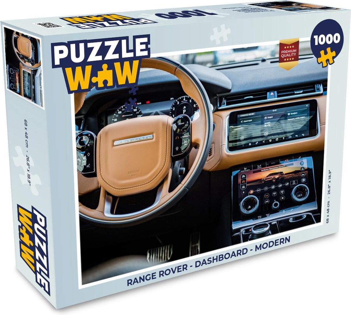 Puzzel Range Rover - Dashboard - Modern - Legpuzzel - Puzzel 1000 stukjes volwassenen