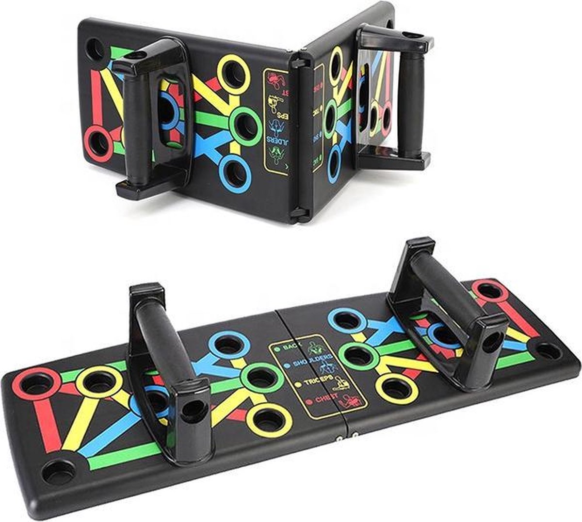 AJ-Sports Push up bord - Push up bars - Push up - Push up grips - Opdruk bord - Opdruksteun - Opdrukken - Home Workout - Fitness