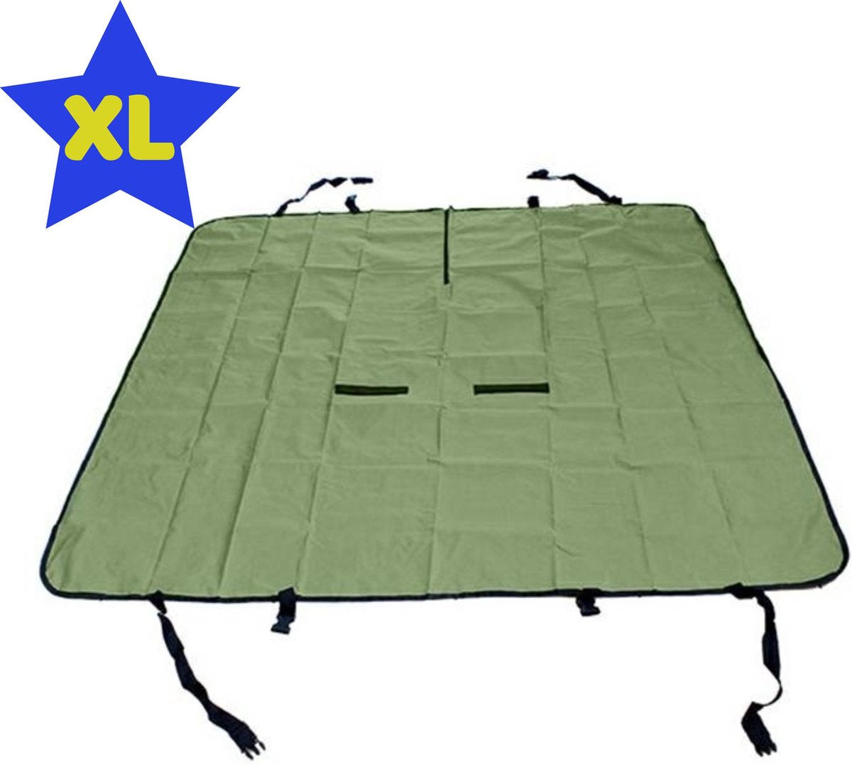 Hondendeken Auto Achterbank en Kofferbak - 142 x 142 CM - Beschermhoes - Waterdicht Hondenkleed - Honden Deken