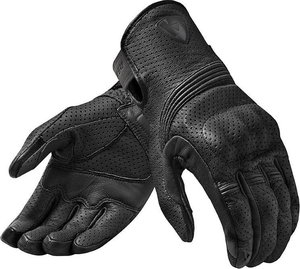 REV'IT! Fly 3 Black Motorcycle Gloves XL