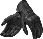 REV'IT! Fly 3 Black Motorcycle Gloves XL