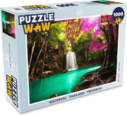 Puzzel Waterval - Thailand - Tropisch - Legpuzzel - Puzzel 1000 stukjes volwassenen